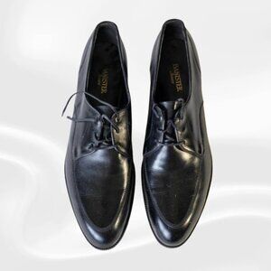 Vintage Banister Black Leather Oxford Dress Shoes – Men’s